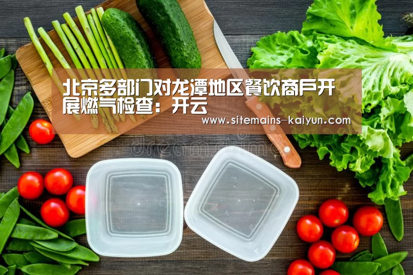北京多部门对龙潭地区餐饮商户开展燃气检查:开云(图2) Kaiyun官网入口 - 首页通道
